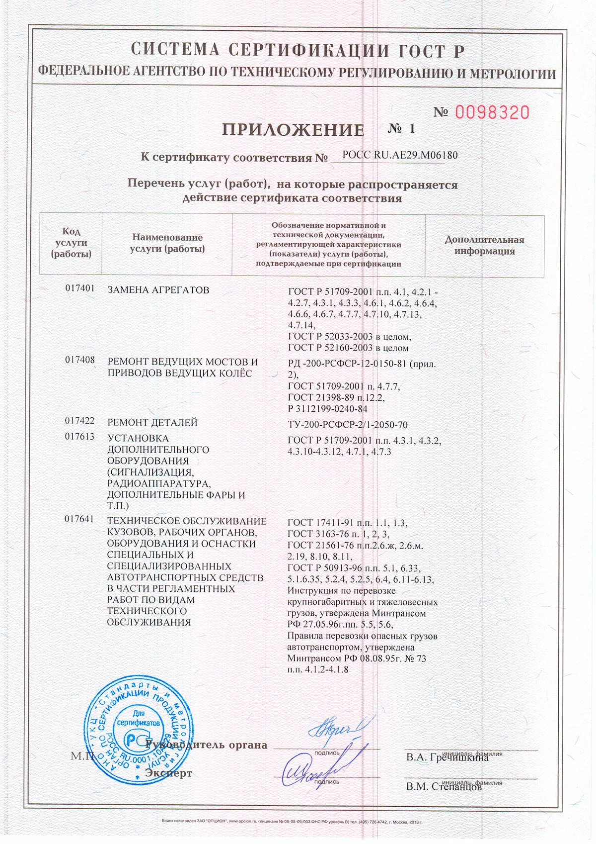 Сертификат